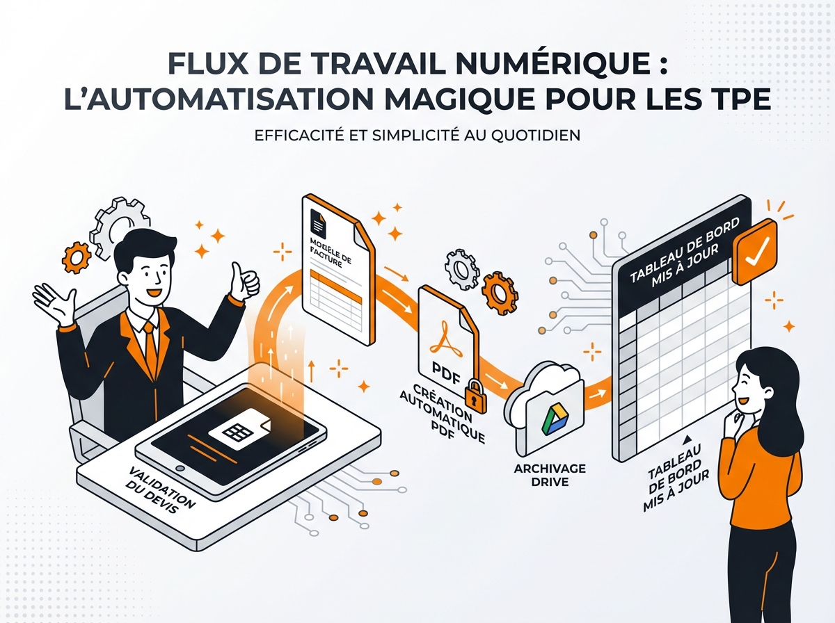 Automatiser la génération de factures - devis validé qui génère automatiquement la facture